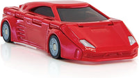 FLAT 2 FAST Original Speed Card Racer - Supercar - 1 Pack / Rocket Red - image 2
