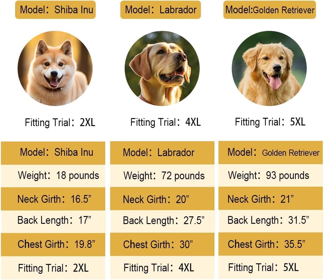 Dog Raincoat Waterproof Hooded, Medium Dogs - Green / 3XL-Fit for 33 to 44 pounds - image 2