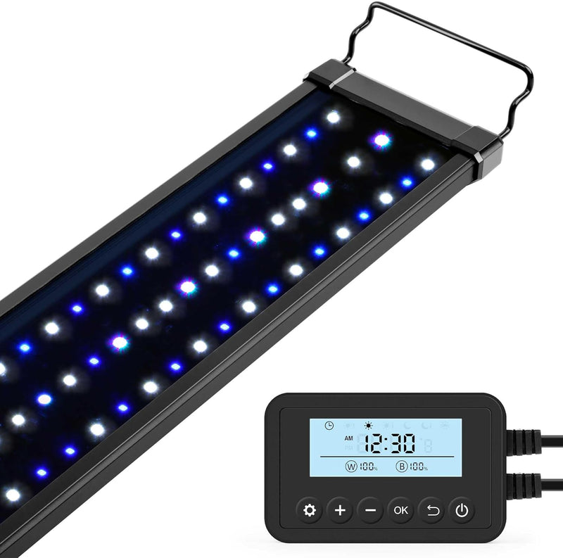 NICREW ClassicLED Marine Saltwater Aquarium Light, 48W for 48 - 30 - 36 in
