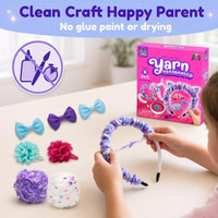 Glamour Headband Making Kit for Girls Ages 5+ - Yarn Headbands - image 4