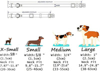 Mihqy Dog Collar for Medium Dogs, Fashion Design, M - L (Neck 14.9-24.8", Width 1") / Halloween - image 3