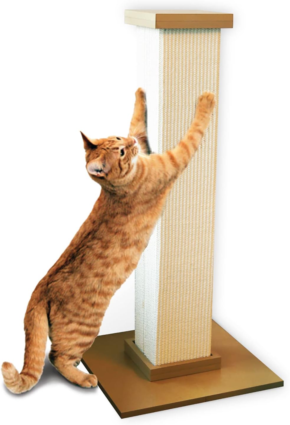 SmartCat Pioneer Pet Ultimate Scratching Post – Essentials for Cats - Beige