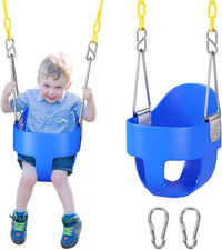 DECORLIFE Toddler Swing, Baby Swing Outdoor - Blue - 1 Pack