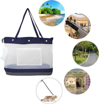 Dog Purse Carrier for Small Dogs Cat Kitty Puppy Rabbit Bunny Dog Cat Bag Carrier for Animals up to 22lbs Soft Sided, Collapsible Pet Carrier Sling for Outing Travel Vet-Dark Blue