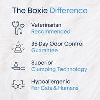 Boxie Extra Strength Cat Litter, Lightweight 35-Day Odor Control, Clumping, 11.5lb