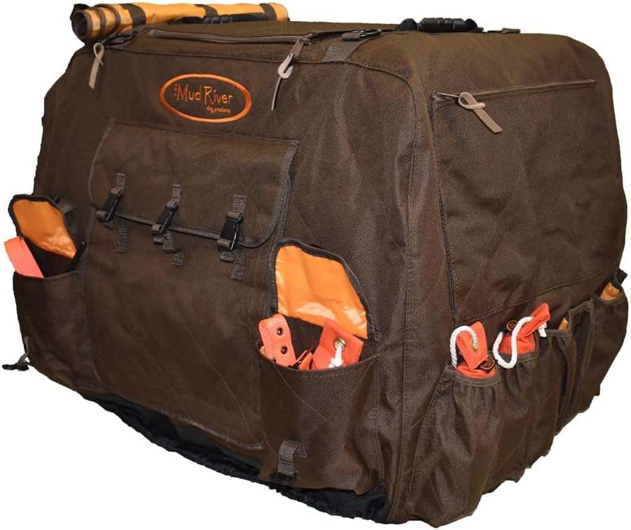 Mudriver Dixie Kennel Cover, Brown, X-Large – Essentials for Dogs - image 3