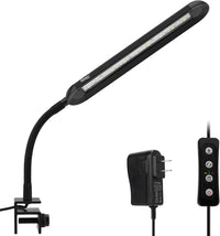 hygger 0.5-5 Gallon Nano Tank Mini Clip-on Aquarium Light with White - 9W