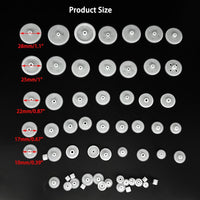 58PCS Small Gears Set Plastic Gears Module 0.5 for DC Motor DIY Model - image 2