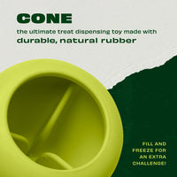 Benebone Natural Rubber Tug Interactive Dog Toy – Essentials for Dogs - Cone / One Size - image 3