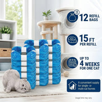 12 Pack Cat Litter Refills Bags, Blue – Daily Care for Cats - image 2