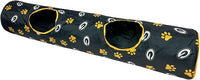 NFL Green Bay Packers Cat Tunnel Tube Toy with Plush Football Catnip and Feathers Collapsible Tunnel for Cats to Play, Peek and Hide, Sporty & Fun Cat Tunnel Toy with Team Logo All-Over Design!