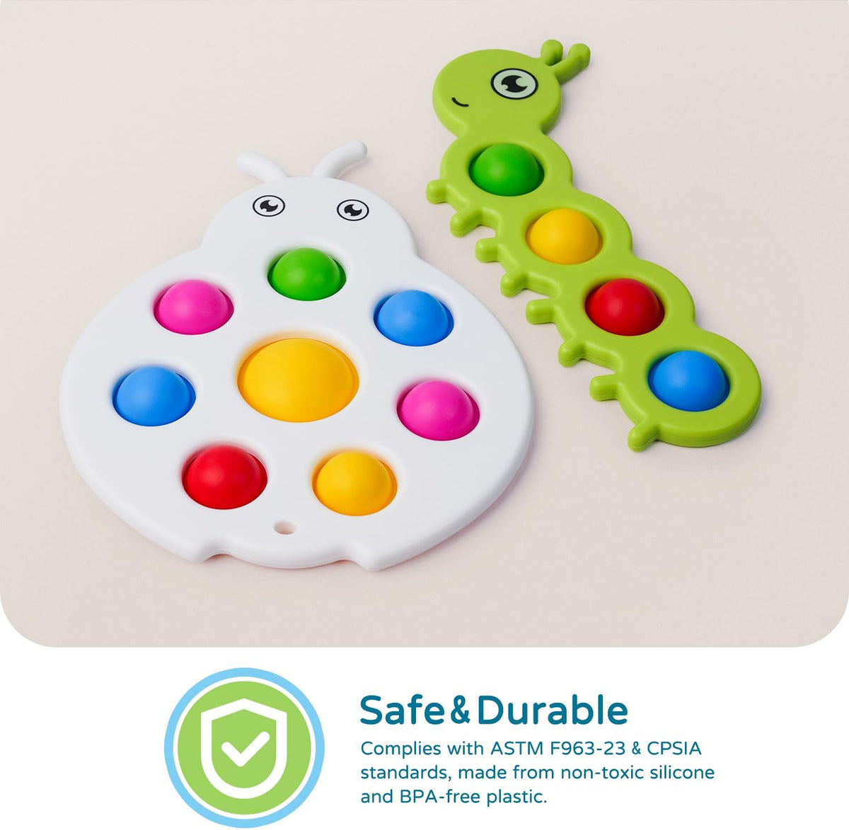 LiKee Fidget Popper Baby Toy - image 2