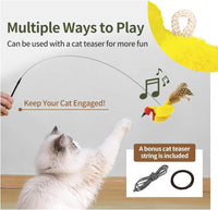 Interactive Cat Toys for Indoor Cats, Catnip and Feather - 2 Pack birds - image 3