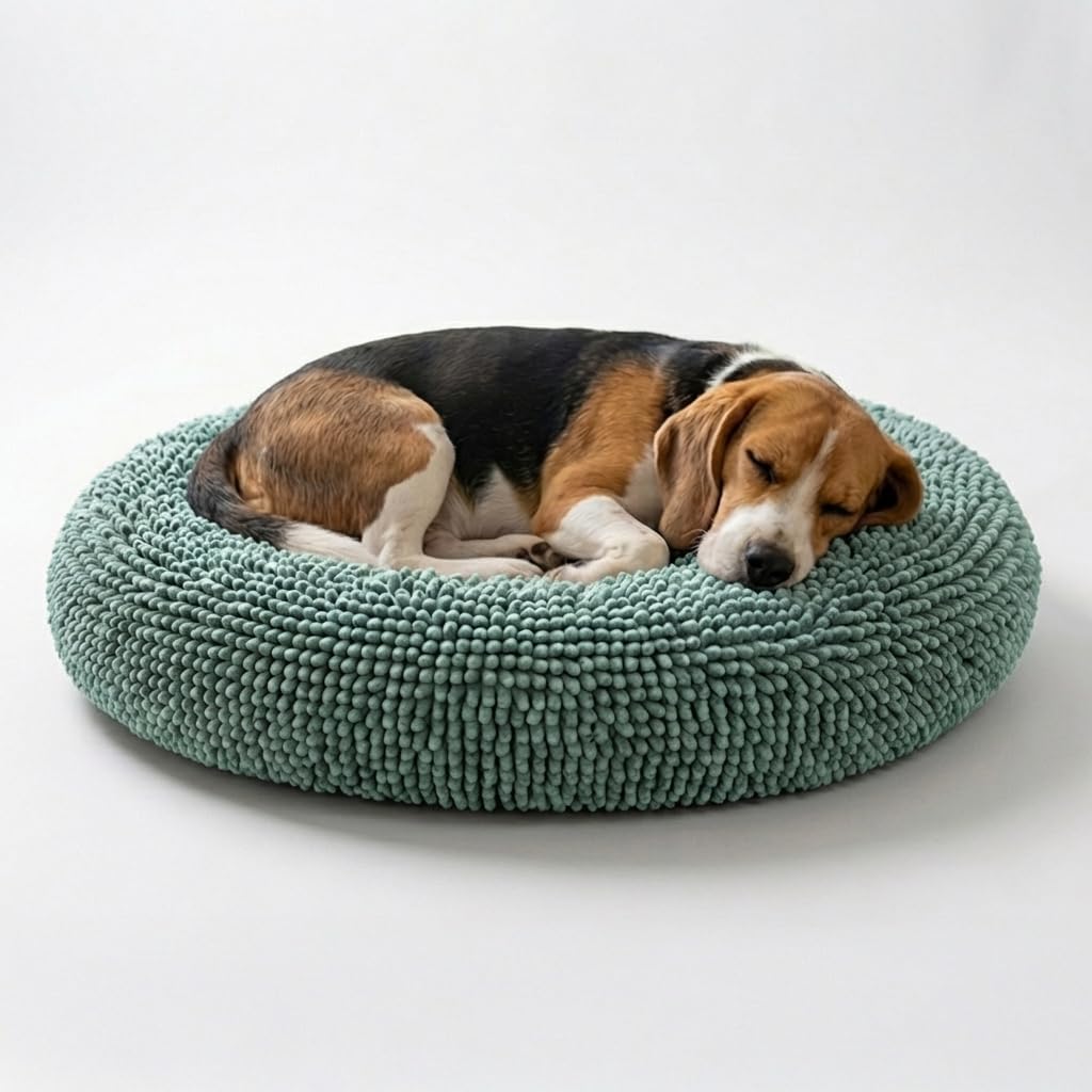 Muddy Mat Cloud K-9 Dog Beds for Small Dogs & Cats - Medium (35''X35'') / Seafoam Green