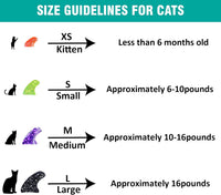 10x Colors / 100 pcs Cat Nail Caps - L - image 2