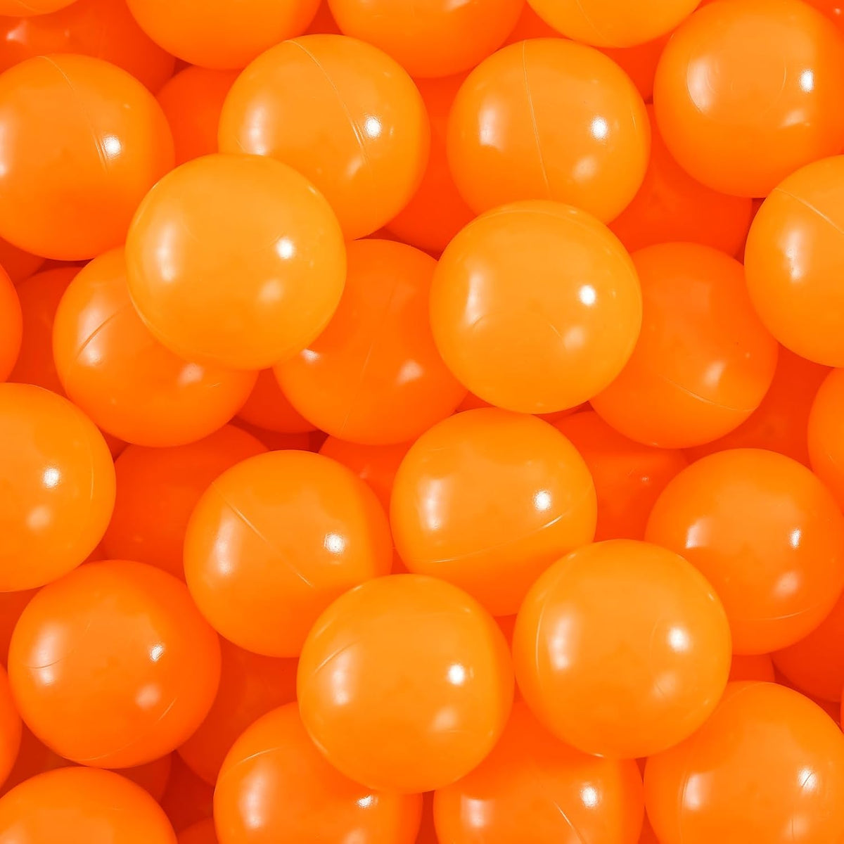 Heopeis 50 pack 2.75 inch pearl white plastic ball pit balls - view 3