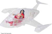 McFarlane Toys DC Super Powers Invisible Jet in translucent design with pop up canopy - view 2