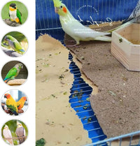 Firdnyohs 25PCS Gravel Paper for Bird Cage - 11" x 17" - image 3