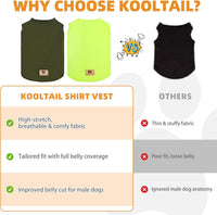 Halloween Dog Shirts for Large Dogs - Green & Light Green / Large(Chest 24", Back 17") - image 2
