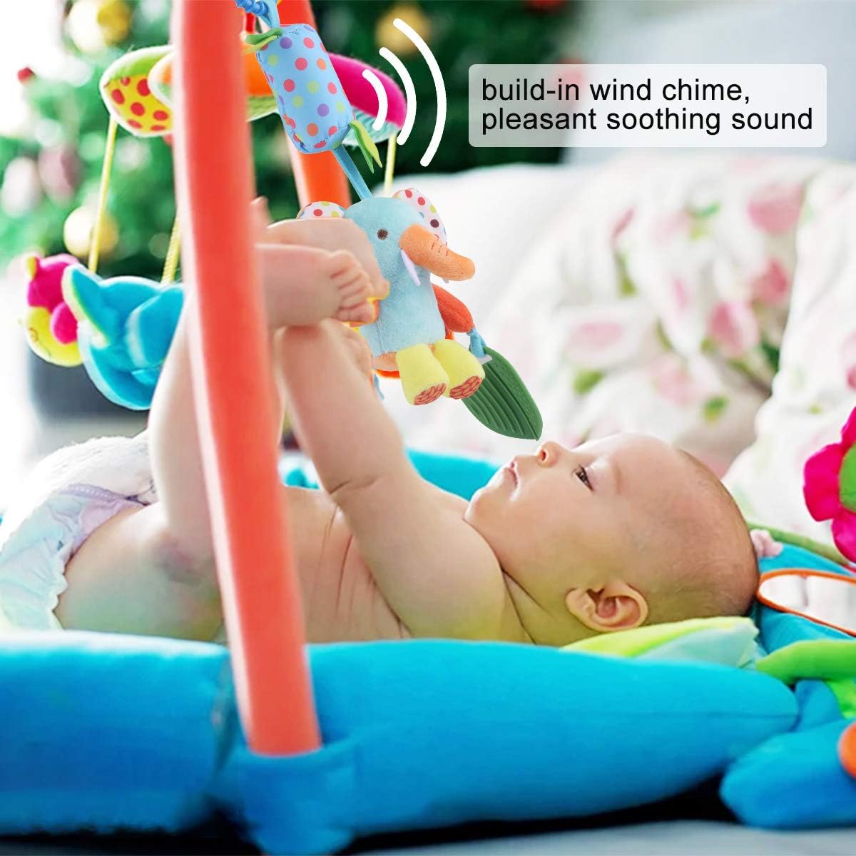 HAHA Baby Soft Hanging Toys for 0 3 6 9 12 Months Infant Play Gym Mat – Fun for Kids & Family - image 2