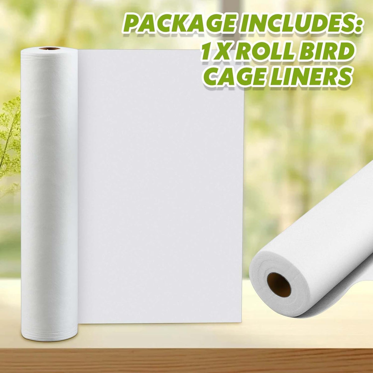Drydiet Cage Liner for Birds, Parakeet Cage Liners - 100 ft x 22 Inch - image 3