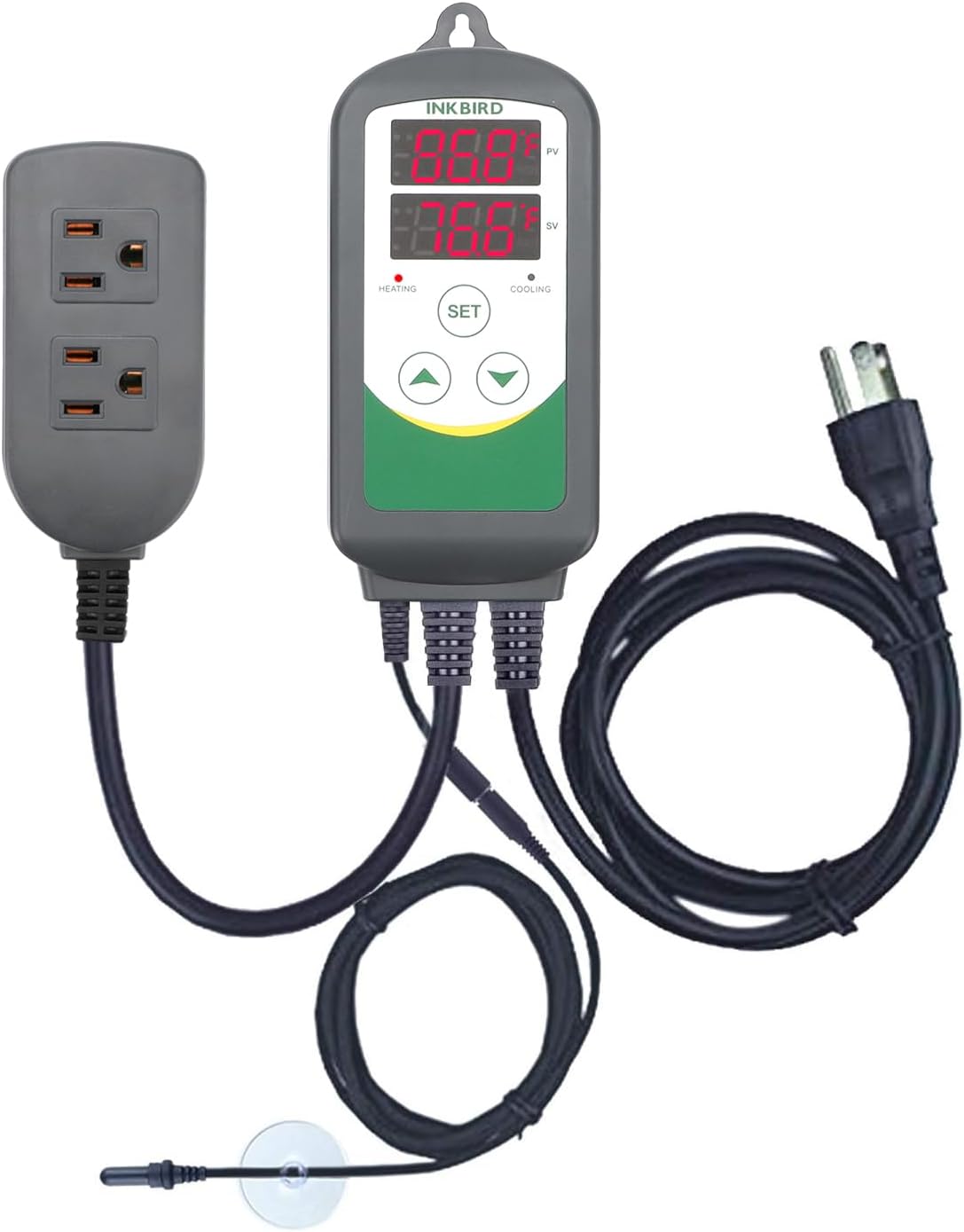 Inkbird ITC-308S Aquarium Heating and Cooling Dual Stage Temperature - image 2