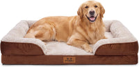 Orthopedic Dog Bed Medium Size Dog, Memory Foam Dog Bed Couch - Brown / 44.0" L x 31.5" W x 7.5" Th
