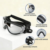 Dog Goggles for Small Breeds - Small / Black - image 3