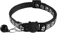 2 Pack Breakaway Cat Collars with Bells - Black - image 3