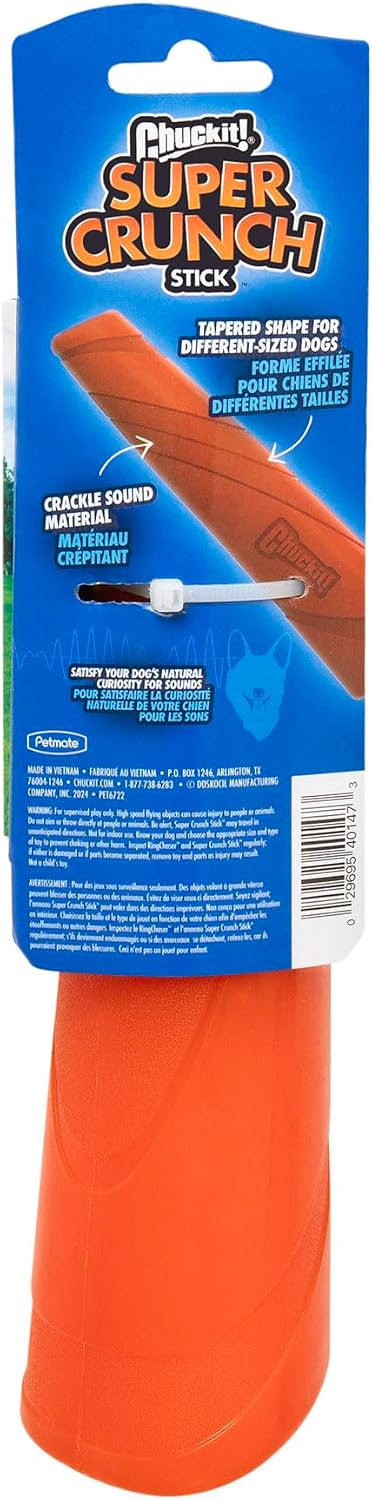 Chuckit! Limited Edition EcoFetch Ball Dog Toy, Medium Pack of 3 - Super Crunch Stick - image 2