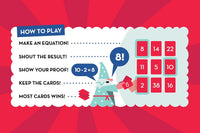 Evermade Proof Math Game - Fast-Paced Mental Math Card Game for Kids Ages 9-12, Teens & Adults - 3.9 inches x 5.5 inches x 1 inch (Pack of 2) - image 3