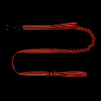 Tactical Dog Leash with Quick-Release Metal Clasp - 6 FT / Reflective Orange - image 3