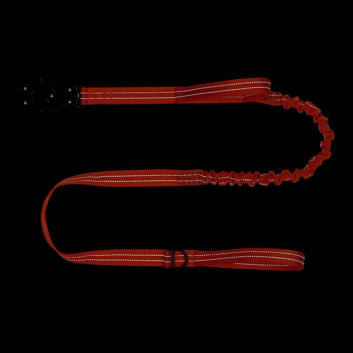 Tactical Dog Leash with Quick-Release Metal Clasp - 6 FT / Reflective Orange - image 3