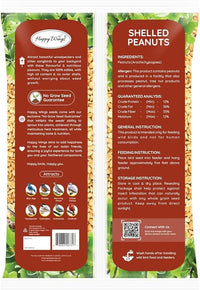 Shelled Peanuts Seeds Combo Wild Bird Food - 10 Pounds- 5 Pounds Combo Pack of 2 I No Grow Seed I Bird Food for Wild Birds