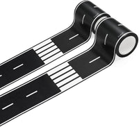 Piokio Road Tape for Kids, Race Car Party Decor - Piokio Road / 2 rolls
