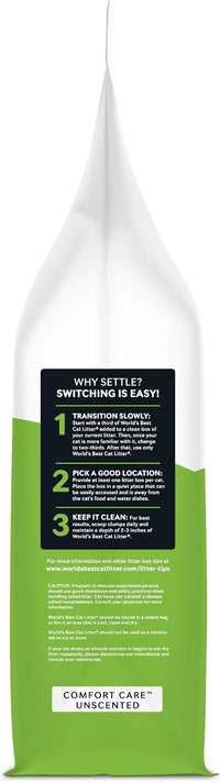 World's Best Cat Litter, Comfort Care, Unscented, Odor Control - 15 lb - image 3
