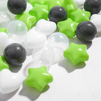 Ball Pit Balls Pack of 100 200 500 - White/Deep Gray/Light Green/Clear / 200 balls - image 2