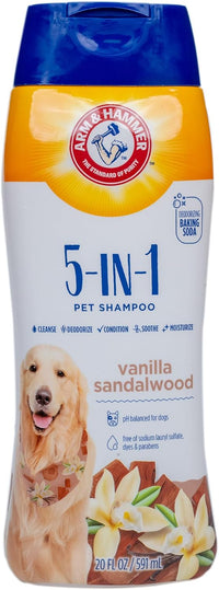 Arm & Hammer 2-in-1 Dog Shampoo and Conditioner - Vanilla Sandalwood / 20 Fl Oz (Pack of 1)