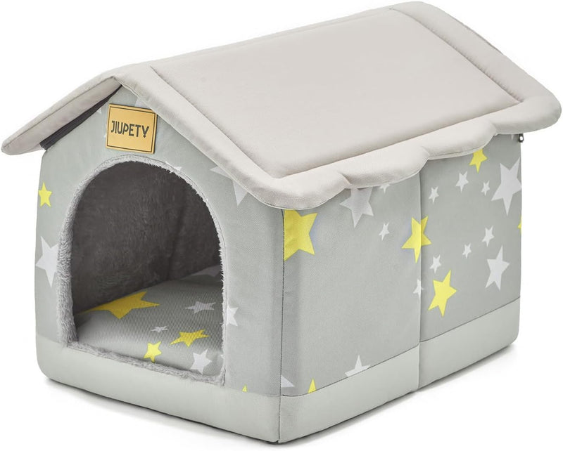Dog House Indoor, L Size Indoor Dog House for Medium Dog – Essentials for Dogs - Gray / L