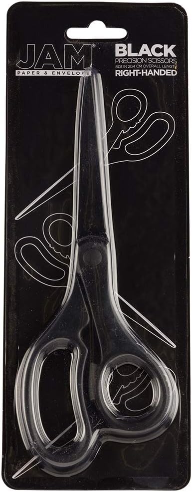 JAM PAPER Multi-Purpose Precision Scissors - Standard (8 Inch) / Black - image 4