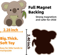 SUPINEEDO Refrigerator Magnets for Kids - Zoo Animal - image 4