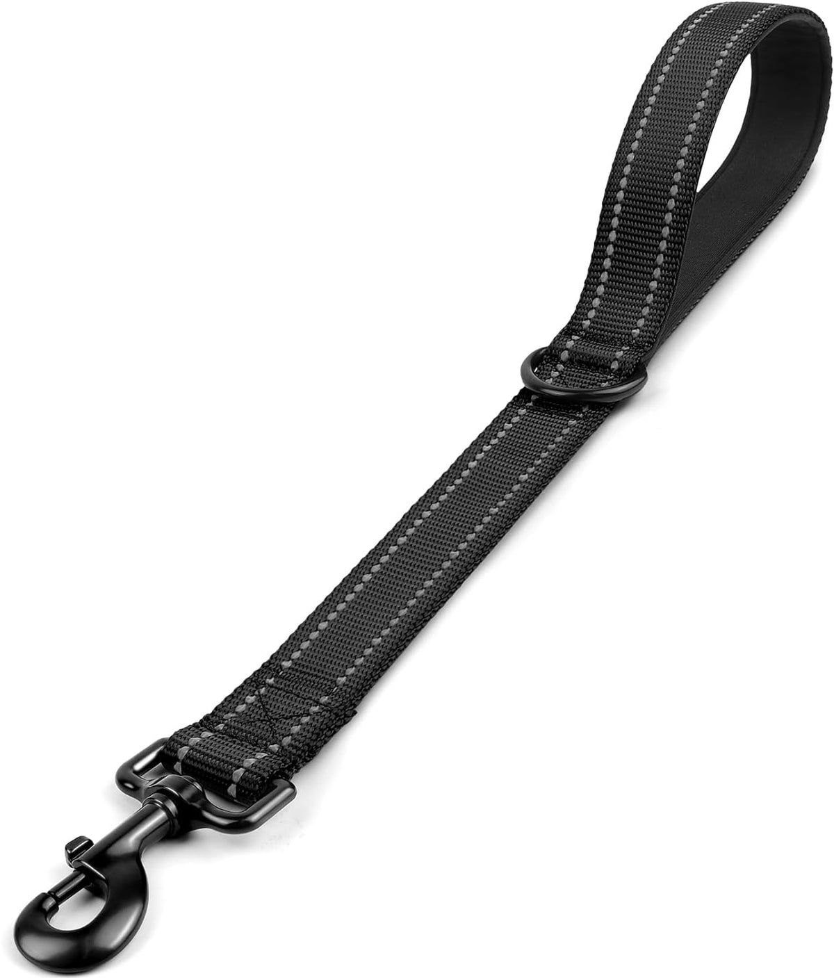 Joytale Short Dog Leash for Close Control & Training, 18" - 1.5 ft / Black