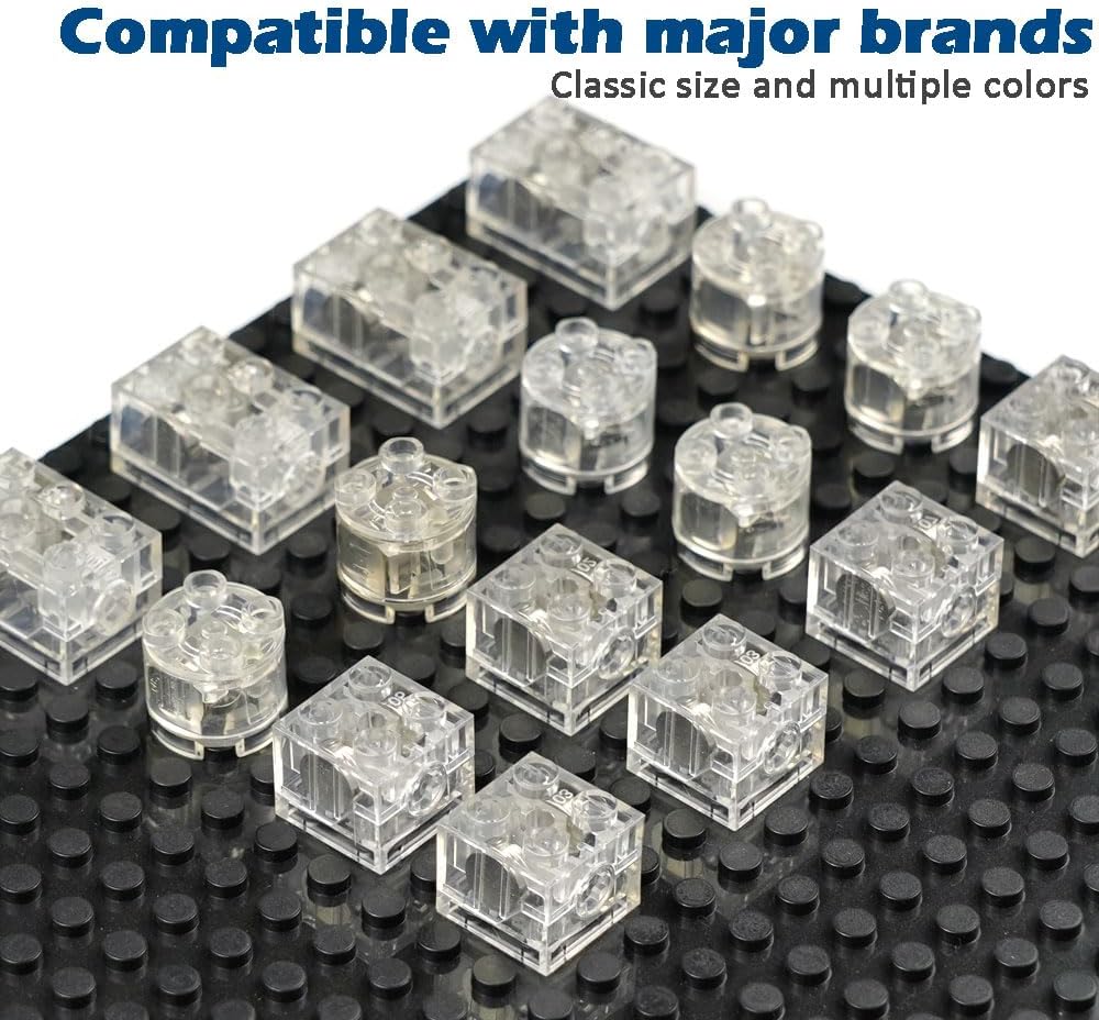 Pasacho 16 piece LED light bricks in round, square and rectangular shapes - view 2