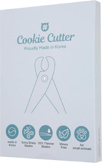 Cat Nail Clipper - Extra Sharp & Thin Blades for Indoor Cats, Small Dogs and Any Small Pets - Expertly Crafted in Korea