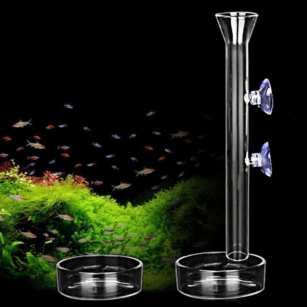 Shrimp Feeding Tube and Dish - 8" + 2 Cups