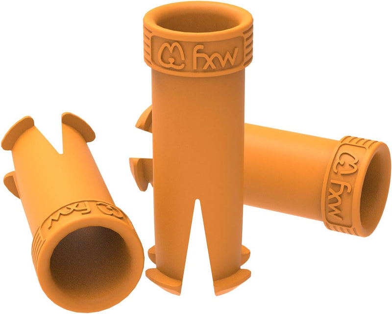 FXW Floor Protectors, Dog Playpen Accessories, Patented - Orange / Muffler Tubes