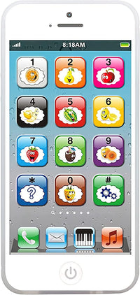Wolmund Toy Learning Play Cell Phone with 8 Functions and Dazzling