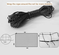 Cat Balcony Net, Steel Wire Reinforced, Anti-Fall Fence - 10 X 13 Ft - image 2