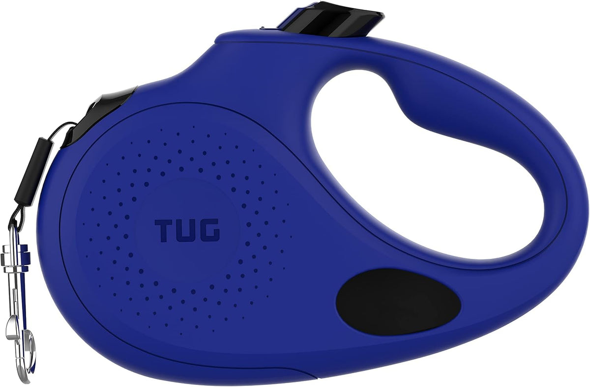 TUG Oval 360° Tangle-Free Retractable Dog Leash with Integrated Waste - Blue / Large - image 3