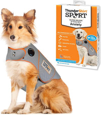 ThunderShirt for Dogs Calming Anxiety Vest, Platinum Sport - Large / Platinum